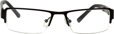 Pixeleyekart Half Rim Rectangle Frame(52 mm