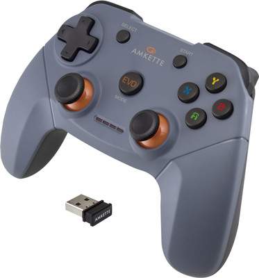 

Amkette Evo Elite Wireless USB Gamepad(Concrete Grey, For PC, PS3)