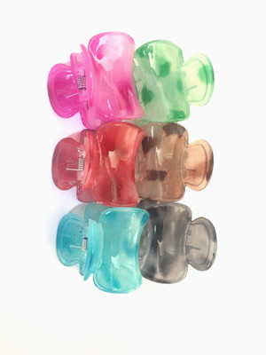 

window shop hair clutchers in Hair Accessories multicolour hair clip, Hair Claw(Multicolor)