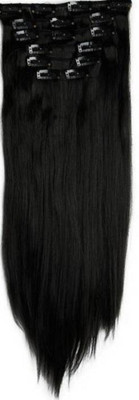 

Majik 6 pcs premium quality Washable Reuseable Extensions Extension Hair Extension