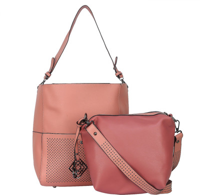 Fiona Trends Shoulder Bag(Pink)
