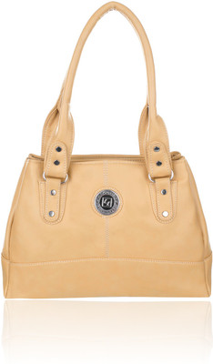 

Leather Land Shoulder Bag(Beige)