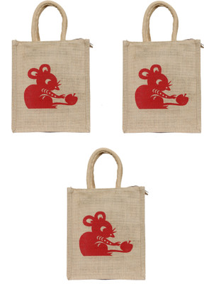 

Deshi Decor Hand-held Bag(Beige)