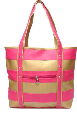 

Mystyle Retail Shoulder Bag(Pink, Gold), Gold;pink