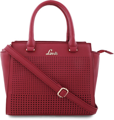 lavie satchel red