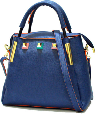 

AGINOS Hand-held Bag(Blue)
