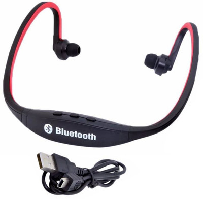 13-HI-13 BS19C Bluetooth Wireless Bluetooth Headset With Mic Wireless bluetooth Headphone (Red, Black, In the Ear) Bluetooth Headset with Mic(Red, In the Ear) Flipkart