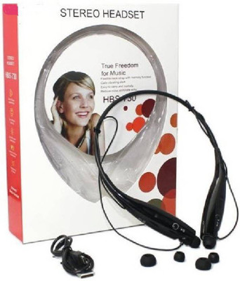 

IBS HBS 730 Smart Headphones(Wireless), Black