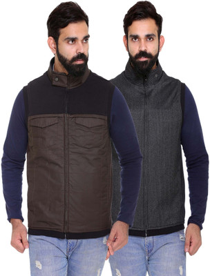 44% OFF on TRUFIT Sleeveless Solid Men Reversible Jacket 44% OFF on TRUFIT Sleeveless Solid Men Reversible Jacket