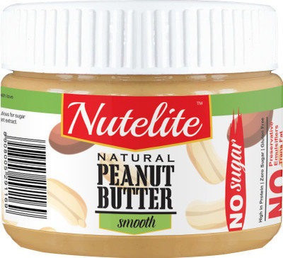 Nutelite Peanut Butter (No Sugar) Smooth 340g 340 g