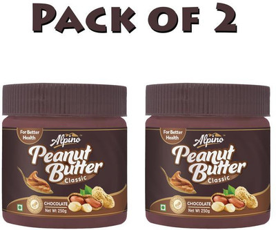 

Alpino Chocolate Peanut Butter (250g Pack of 2) 500 g(Pack of 2)