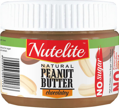 

Nutelite Peanut Butter (No Sugar) Chocolatey 340g 340 g