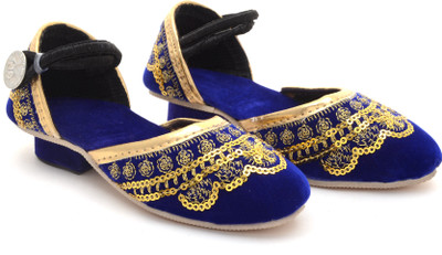 

Little Palz Girls Sling Back Heels(Blue