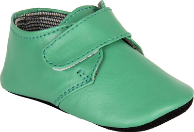 Beanz Boys Velcro Casual Boots(Green