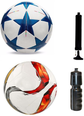 

M ART Bluestar + Torfabrik Multi Football+PUMP+SIPPER, Combo Football Kit