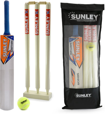 

SUNLEY Sarthak Senior Cricket Kit(Bat Size: 6 (Age Group 11 - 13 Years))