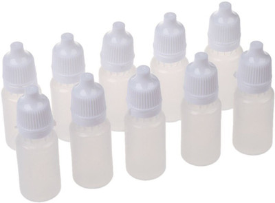 

SUNDRY SUNDY-5ML Laboratory Dropper Bottle(Plastic 5 ml Pack of10)