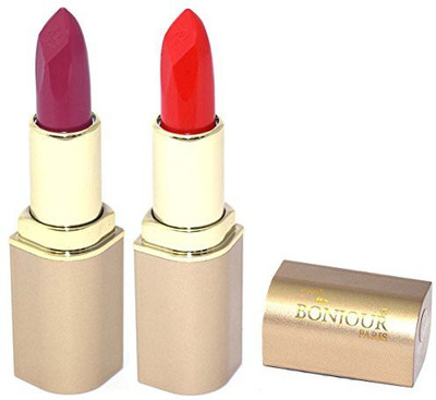 

Generic Coat Me Bonjour Paris Premium Lipstick Rosy Brown Lava Red(Multicolor)