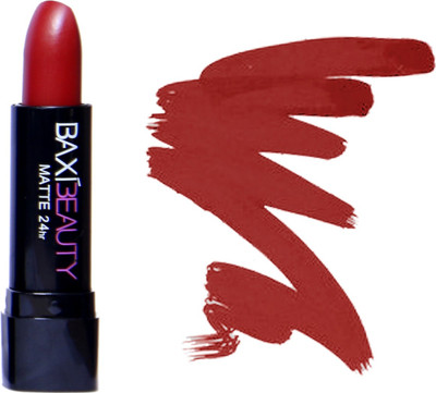 

BAX BEAUTY New 24 hours Long-lasting Matte Lipstick(Maroon)