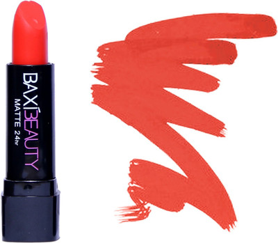 

BAX BEAUTY New 24 hours Long-lasting Matte Lipstick(Vibrant Melon Red)