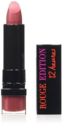 

Bourjois Rouge Edition Hours Prune Afterwork By For Women Lipstick(Pink)