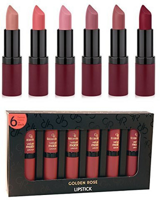 

Golden Rose Matte Lipstick(Multicolor)