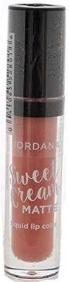 

Jordana Sweet Cream Matte Liquid Lip Color Lipstick Brulee(Peach)