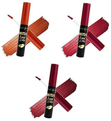 

L.A. Girl Metal Liquid Lipstick Molten Treasure Lustrous(Multicolor)