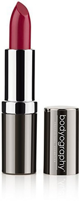 

Bodyography Moisturizing Lipstick Creamy Dark Pink LongWearing Hydrating Salon Makeup WAloe Vera GlutenFree(Red)