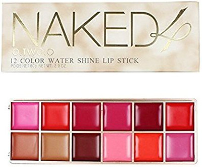 

Generic Long Lasting Waterproof Red Brown Lip Gloss Liquid Cream Lip Gloss Lipsticks Palette(Multicolor)
