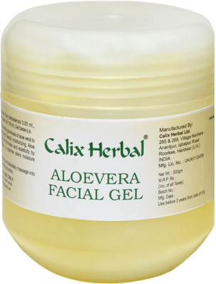 

Calix Herbal Aloevera Facial Gel for Moisture Balance and Skin Elasticity(500 ml)