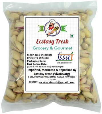 

Ecstasy Fresh !00% Premium quality Pista Pistachios(250 g, Pouch)