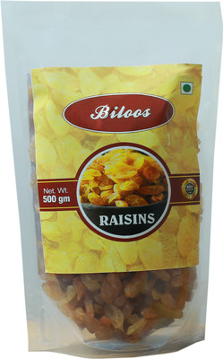 

Biloos High Quality Raisins Raisins(500 g, Pouch)