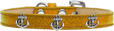 Mirage Pet Products Dog Everyday Collar(, Gold