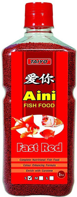 

Foodie Puppies Aini Fast Red Fish Food, 1 kg 1 kg Dry Fish Food
