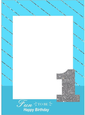 

PARTY PROPZ PHFR02 Photo Booth Board(Birthday)