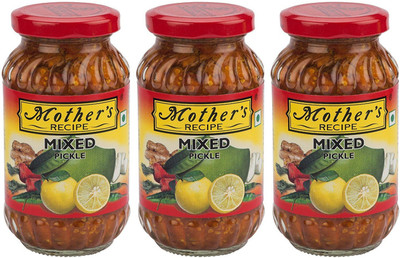 

Mother's Recipe Mixed (Pack of 3) Mixed Pickle(300 g, Pack of3)