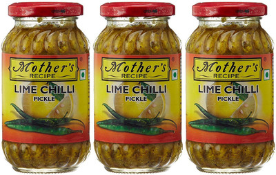 

Mother's Recipe Lime Chilli (Pack of 3) Lime Pickle(300 g, Pack of3)