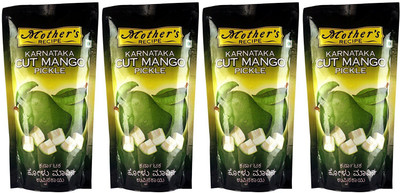 

Mother's Recipe Karnataka Cut Mango (Pack of 4) Mango Pickle(200 g, Pack of4)