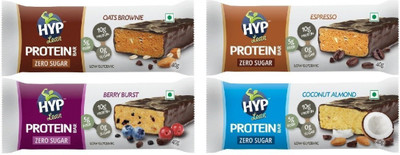 

Hyp Whey Protein(8 g, Oats Brownie, Espresso, BerryBurst, Coconut Almond)