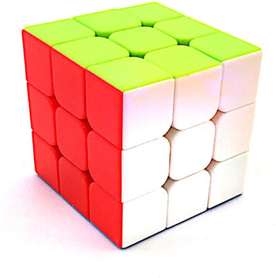 

Revamart Cube 3*3*3 Puzzle Extra Smooth High Speed Sticker Less(1 Pieces)