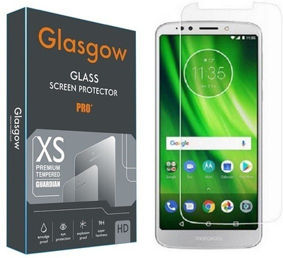Glasgow Tempered Glass Guard for Motorola Moto G6 Play(Pack of 1)