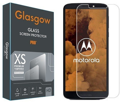 Glasgow Tempered Glass Guard for Motorola Moto G6 Play(Pack of 1)
