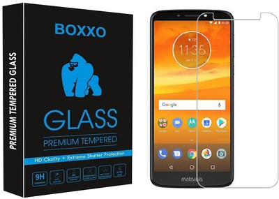 Boxxo Tempered Glass Guard for Motorola Moto G6 Play(Pack of 1)