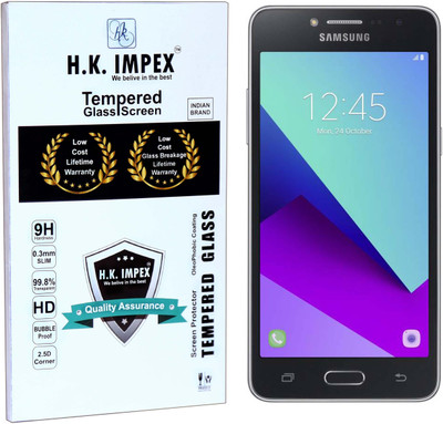H.K.Impex Tempered Glass Guard for samsung galaxy j2 ace, Samsung Galaxy J2 Ace(Pack of 1)