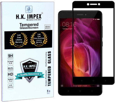H.K.Impex Tempered Glass Guard for Mi Redmi Note 4(Pack of 1)