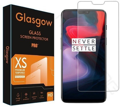 Glasgow Tempered Glass Guard for OnePlus 6(Pack of 1)