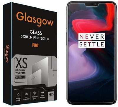 Glasgow Tempered Glass Guard for OnePlus 6(Pack of 1)