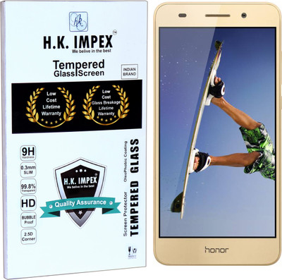 H.K.Impex Tempered Glass Guard for Honor holly 3,honor holly 3 tempered glass in mobile screen guard(full body cover glass)(Pack of 1)