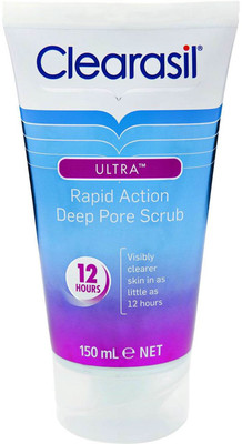 

Clearasil Ultra Rapid Action Deep Pore Scrub - 150ml Scrub(150 ml)